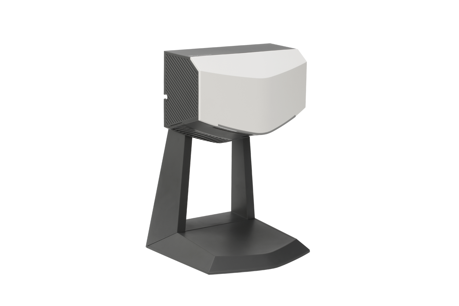 RevSquared HD350 hand dryer in arctic white color with hd350 stand