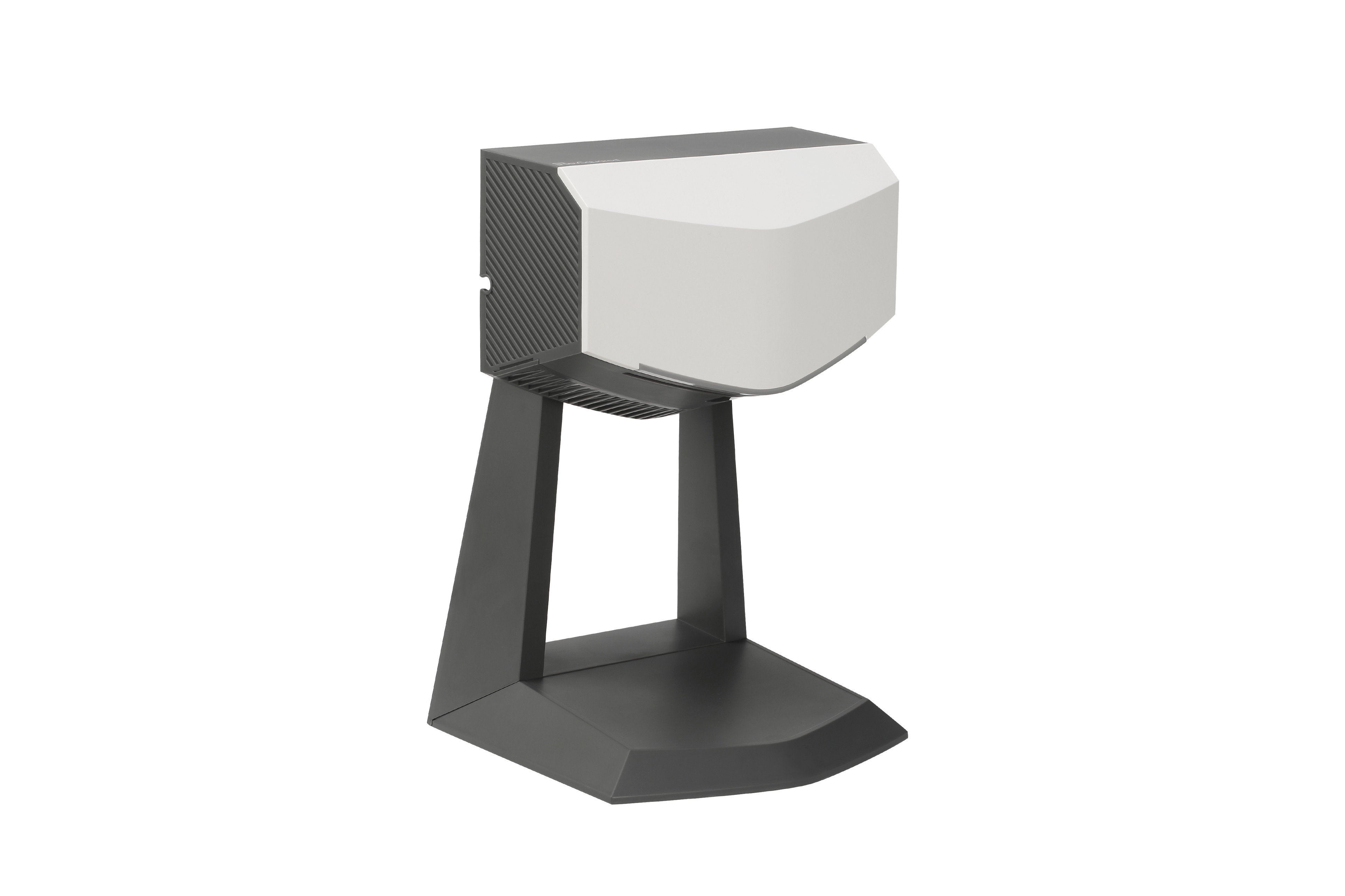 RevSquared HD350 hand dryer in arctic white color with hd350 stand